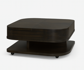Brando Coffee Table – Dual Lift-Top Design with Hidden Storage & Casters