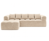 Modern Low-Profile Sectional Sofa – Premium Fabric & Deep Cushioning 2