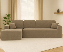 Isabel Sectional Sofa – High-Resilience Foam, Plush Fabric, Modern Comfort 1