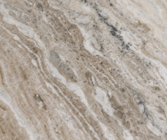 Dangelo Coffee Table – Solid Marble Top with Gold Metal Frame