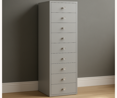 9-Drawer Storage Unit (Grey)