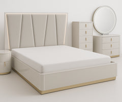 2407 Modern Bedroom Set with Lift-Up Storage Bed
