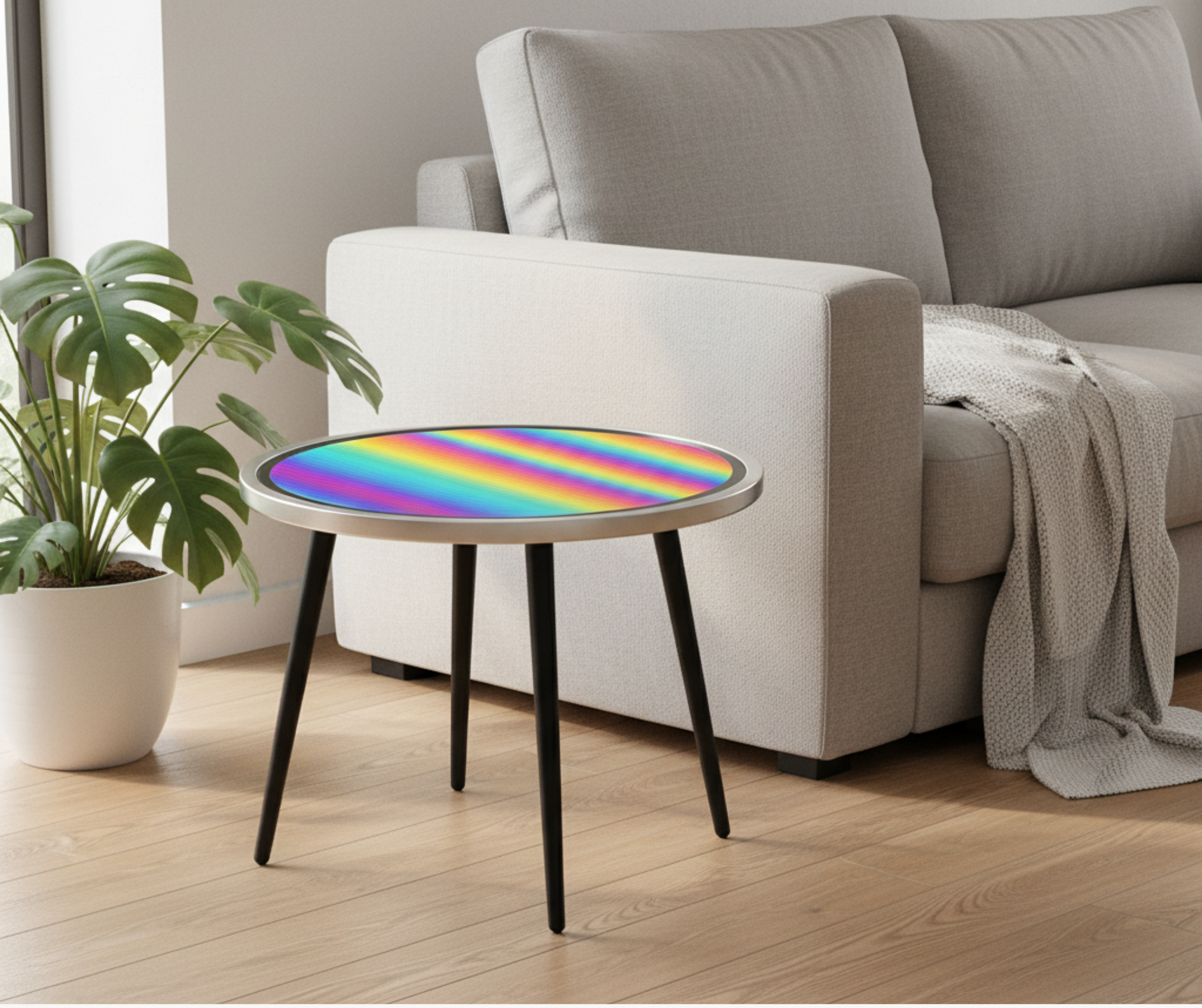 Led Coffee Table