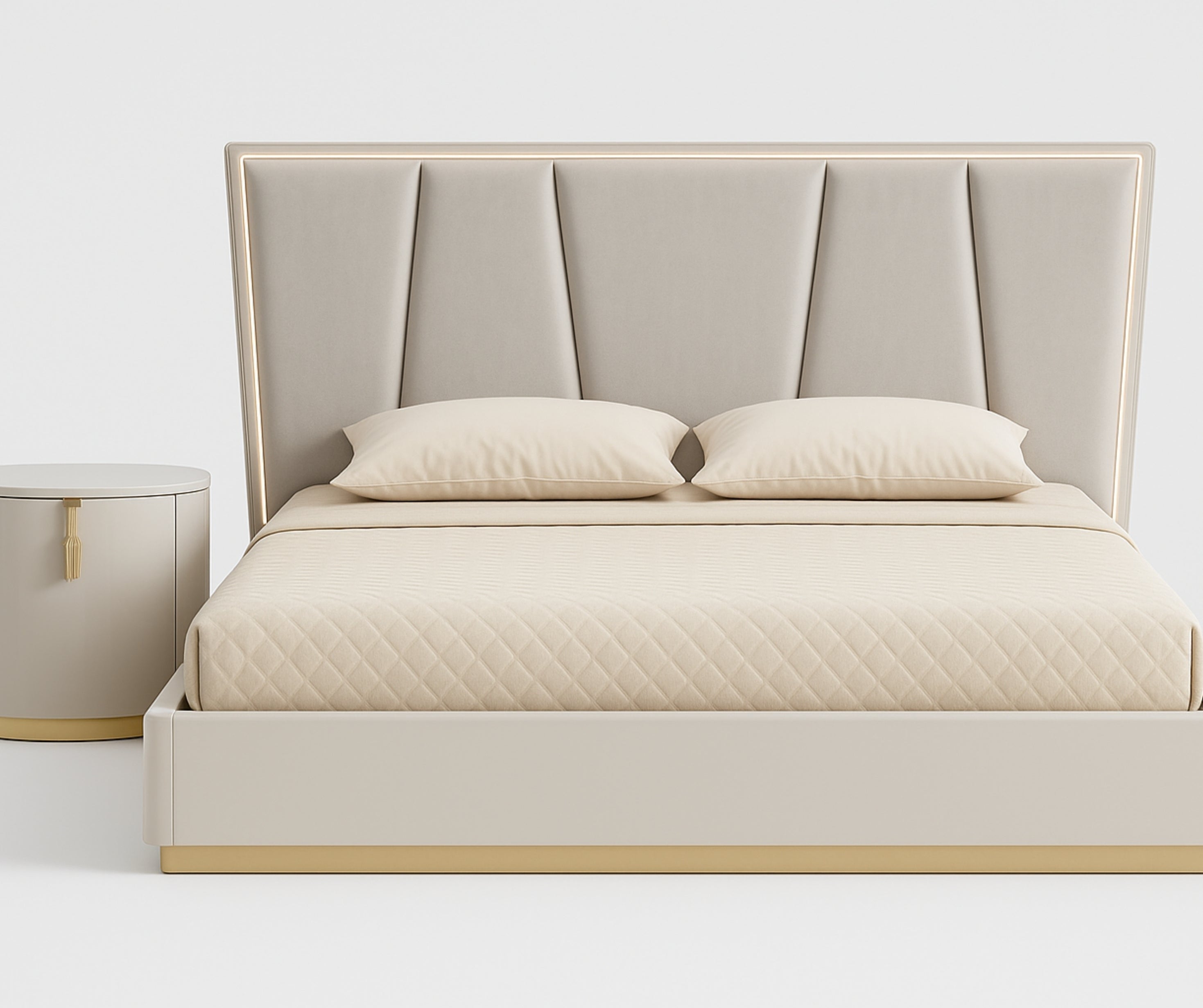 2407 Modern Bedroom Set with Lift-Up Storage Bed