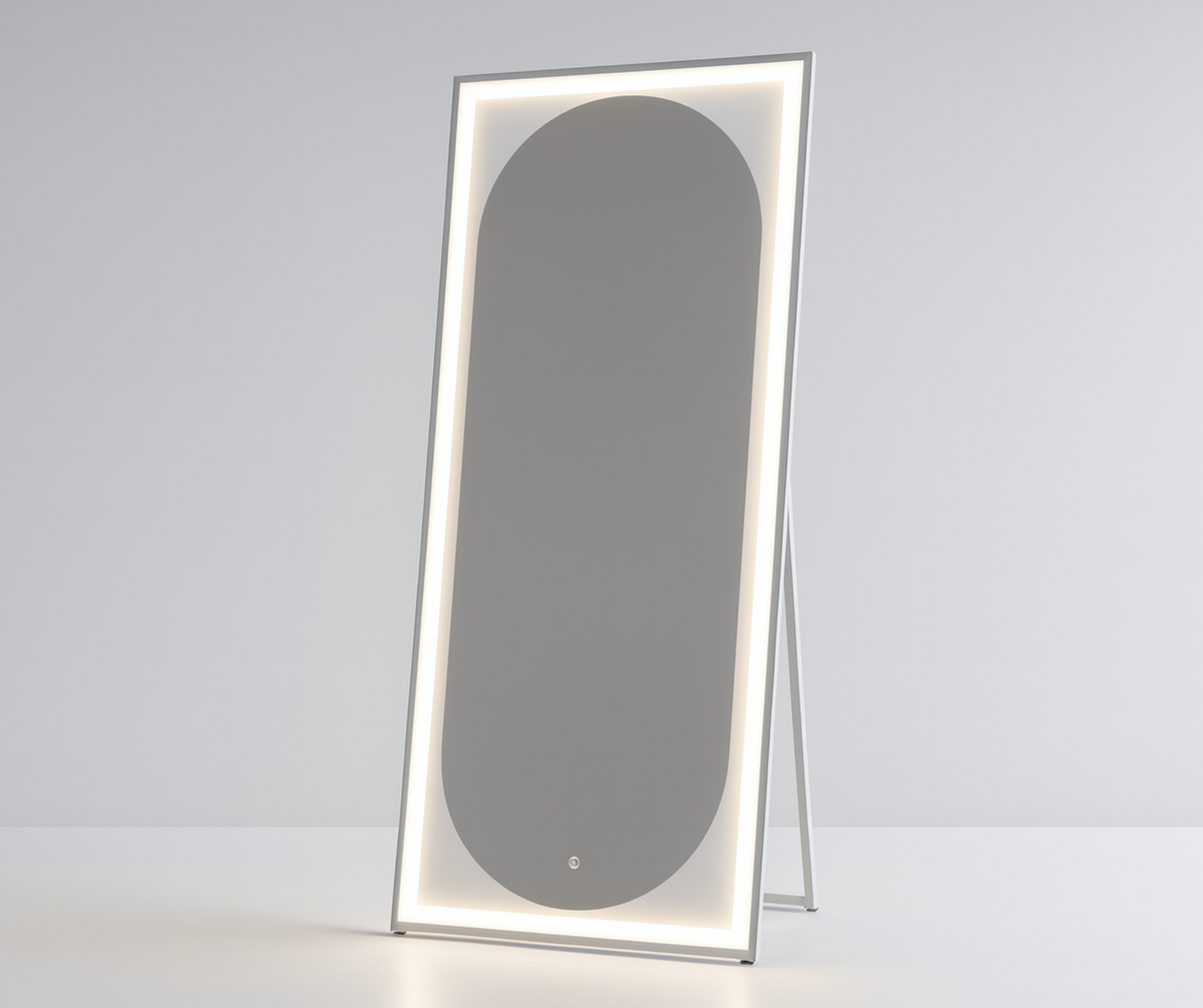 Oval LED Full Length Mirror