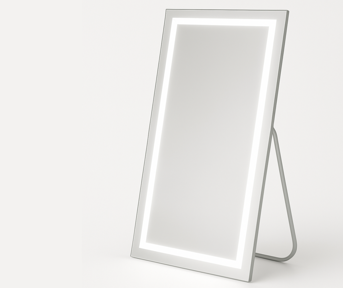 Full Length Vanity Light Strip Mirror with RGB Lighting