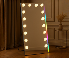 Full Length Vanity Mirror with RGB Lighting