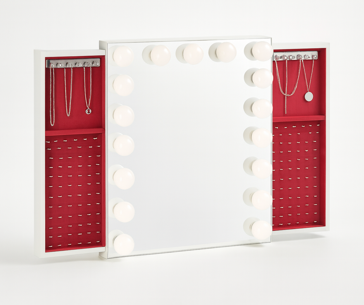 Marilyn Hollywood Mirror with Jewelry Organizer