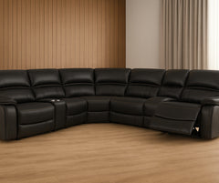 Lousiana Sectional Recliner – Grey
