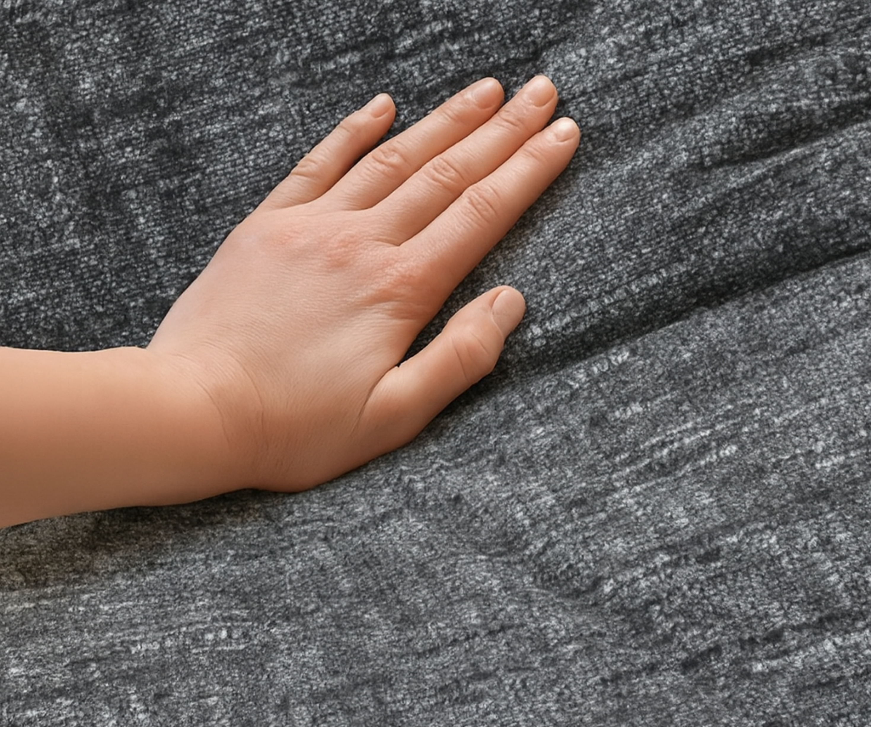 Modern Low-Profile Sectional Sofa Grey – Premium Fabric, Deep Cushioning