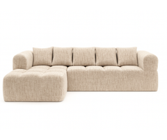 Modern Low-Profile Sectional Sofa – Premium Fabric & Deep Cushioning 2