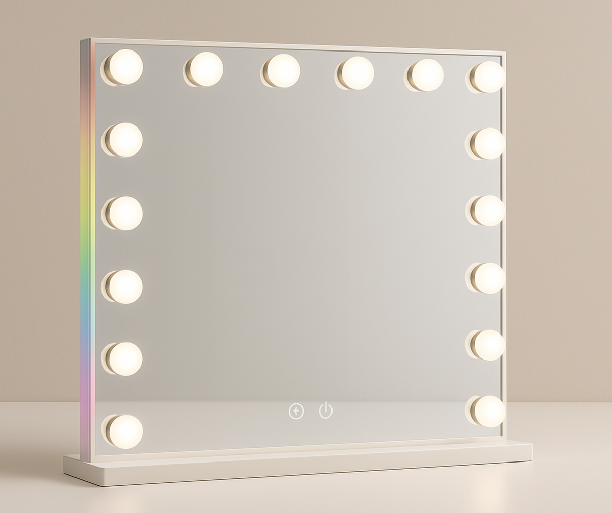 Vanity Mirror with RGB and Bluetooth Speaker